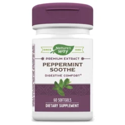 Nature's Way Peppermint Soothe 60 Softgels