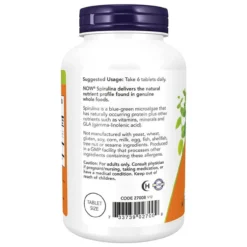 Now Foods Spirulina 500mg 500 Tablets -Now Foods Store Untitleddesign 20 bb18803e 7343 4581 94b0 94b985184890 97791.1704738089