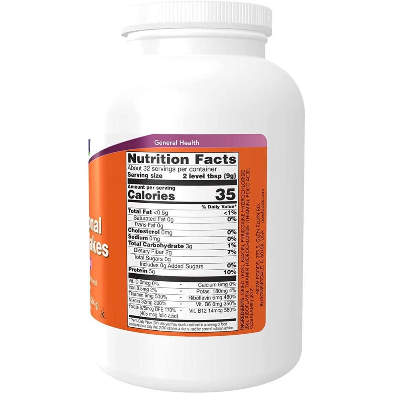 Now Foods Nutritional Yeast Flakes 10 Oz 2 Now Foods Nutritional Yeast Flakes 10 Oz - Image 2