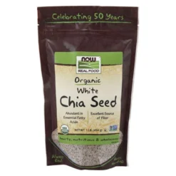 Now Foods Organic White Chia Seed 1lbs