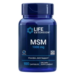 Life Extension MSM (Methylsulfonylmethane) 1000mg 100 Caps
