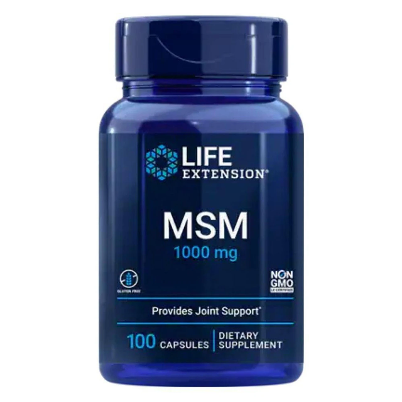 Life Extension MSM (Methylsulfonylmethane) 1000mg 100 Caps 1 Life Extension MSM (Methylsulfonylmethane) 1000mg 100 Caps
