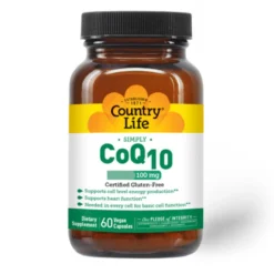 Country Life CoQ10 100mg 60 Capsules