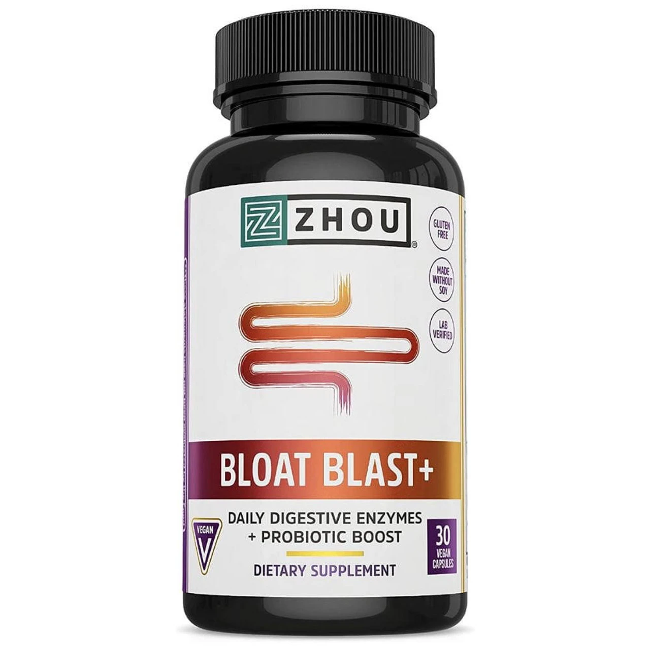 ZHOU Bloat Blast+ 30 Capsules 1 ZHOU Bloat Blast+ 30 Capsules