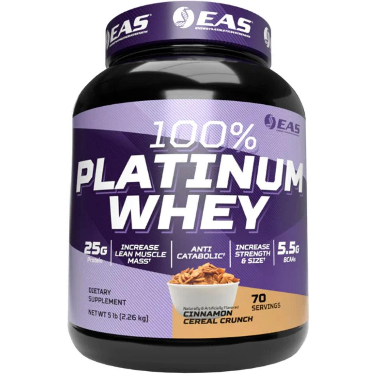 EAS 100% Platinum Whey 5lb 1 EAS 100% Platinum Whey 5lb