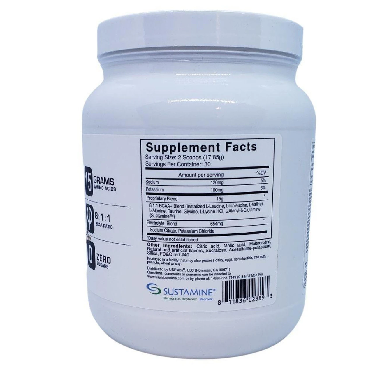 USPLabs BCAA Supreme 30 Servings 3 USPLabs BCAA Supreme 30 Servings - Image 3