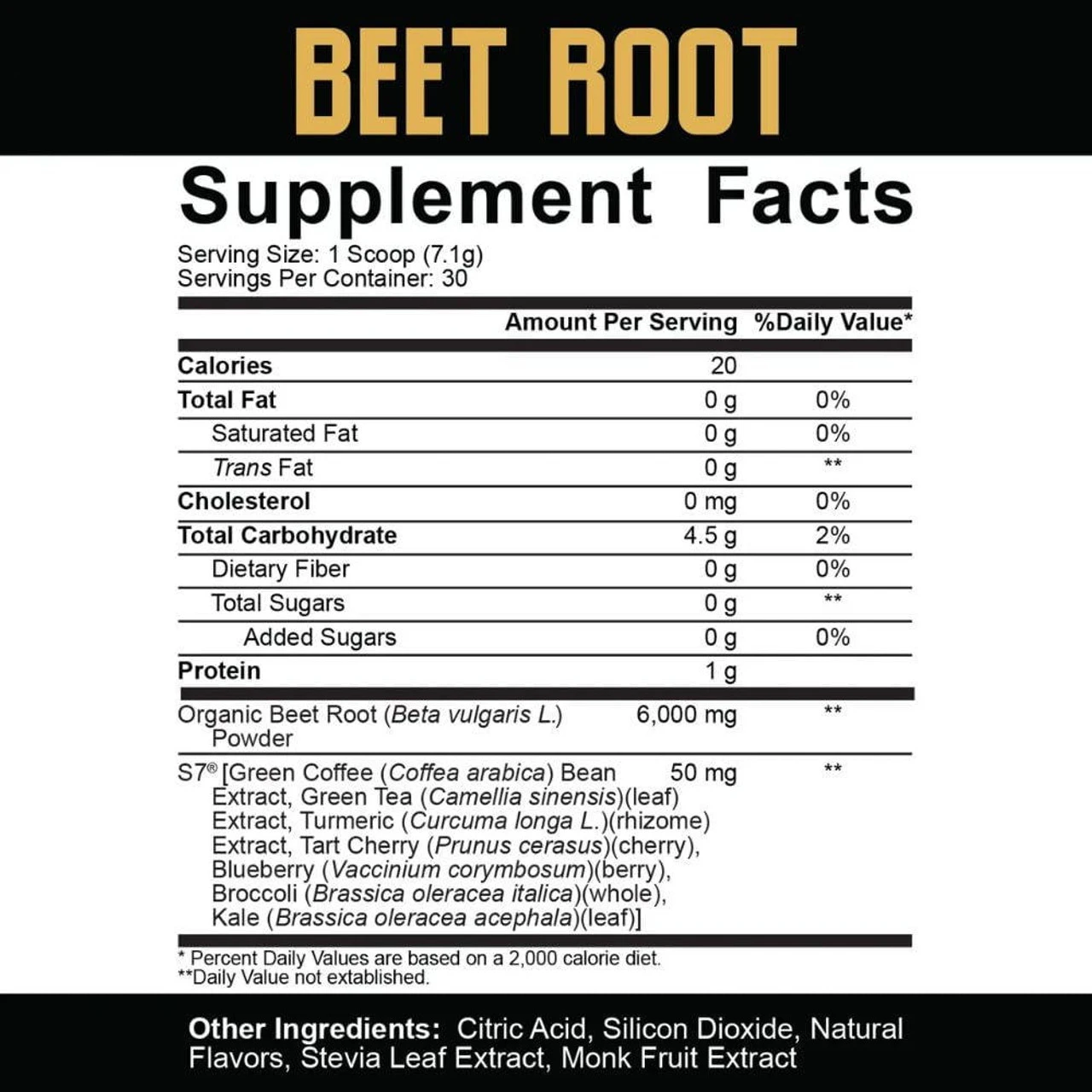 5% Nutrition Beet Root 30 Servings 2 5% Nutrition Beet Root 30 Servings - Image 2