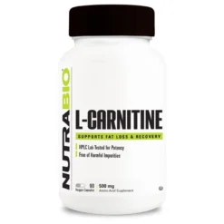 NutraBio L-Carnitine 90 Capsules