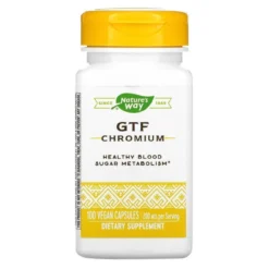 Nature's Way GTF Chromium 100 Capsules