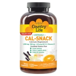 Country Life Cal-Snack W/ Magnesium 120 Wafers