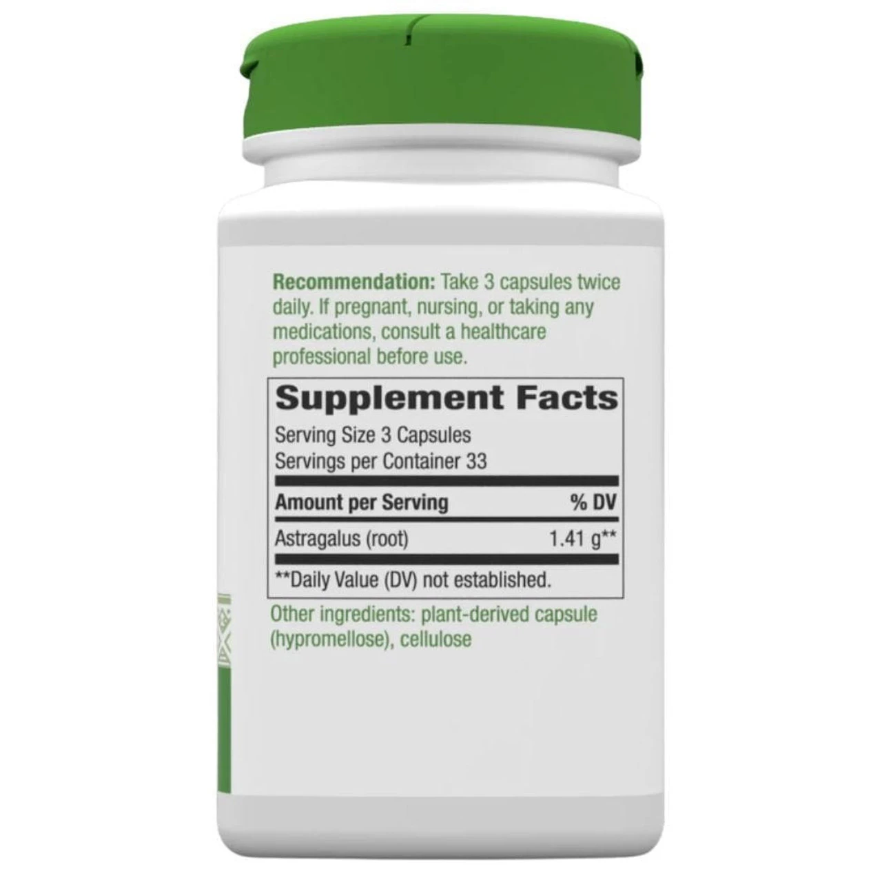 Nature's Way Astragalus Root 100 Capsules 2 Nature's Way Astragalus Root 100 Capsules - Image 2