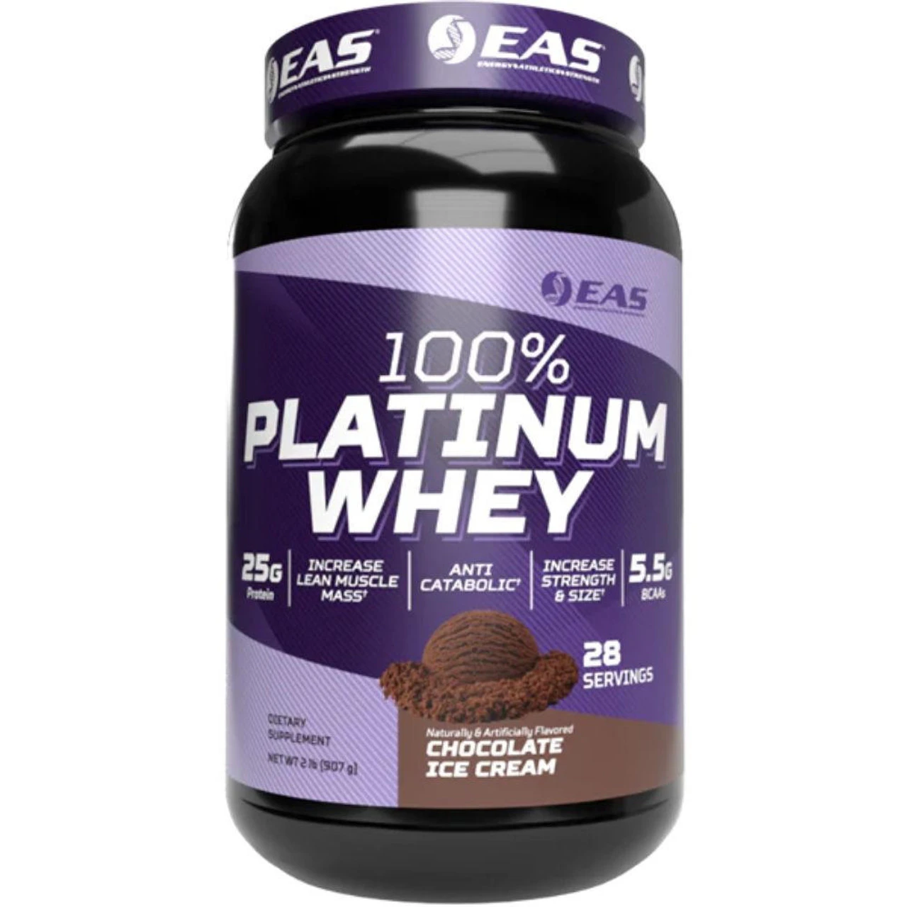 EAS 100% Platinum Whey Protein 2lbs 2 EAS 100% Platinum Whey Protein 2lbs - Image 2