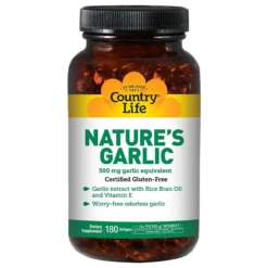 Country Life Nature's Garlic 90 Capsules