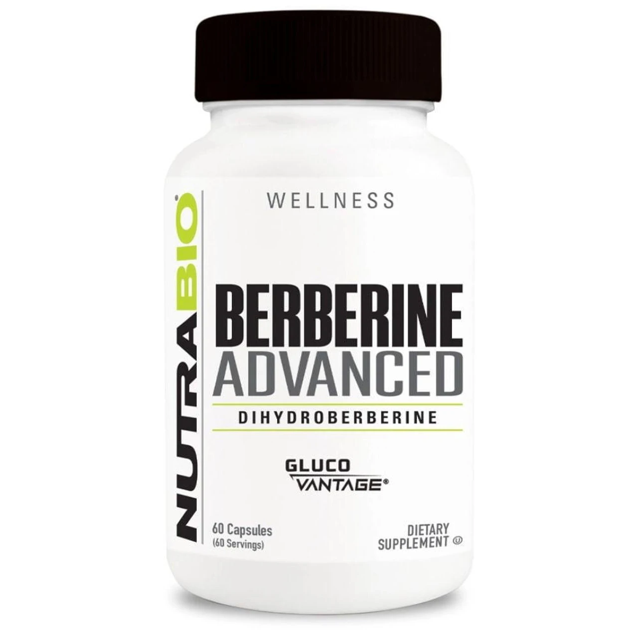 NutraBio Berberine Advanced 200mg 60 Capsules 1 NutraBio Berberine Advanced 200mg 60 Capsules