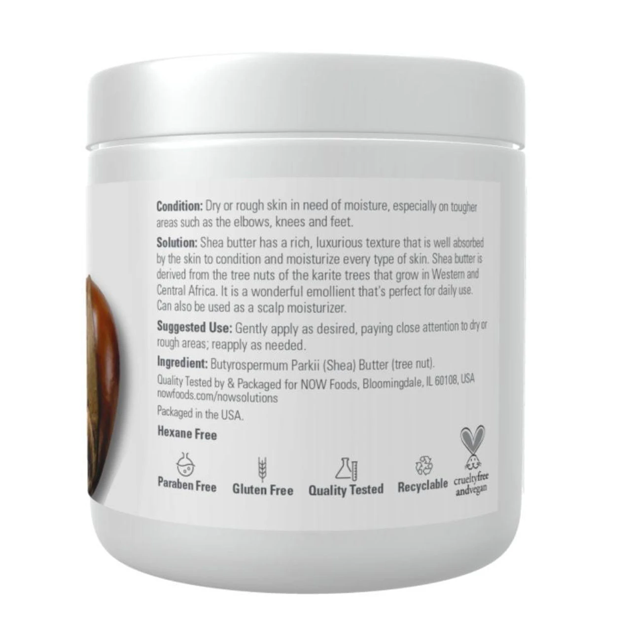 Now Foods Shea Butter 16oz 2 Now Foods Shea Butter 16oz - Image 2