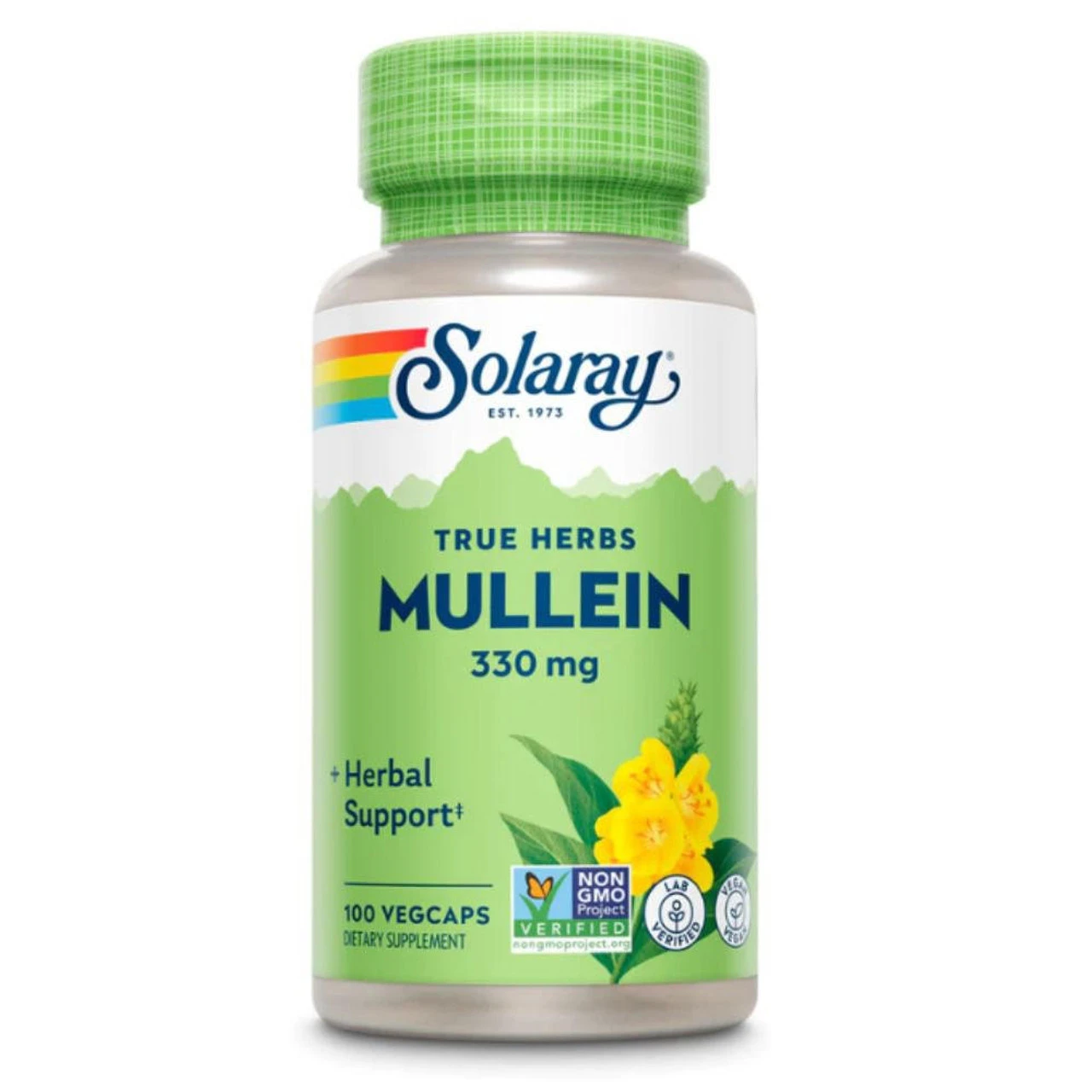 Solaray Mullein Leaves 330mg 100 Capsules 1 Solaray Mullein Leaves 330mg 100 Capsules