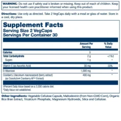 Solaray CranActin D-Mannose 1000mg 60 Capsules -Now Foods Store Untitleddesign 37 861dff56 8b0b 4a6f 8661 a769e014f06a 41849.1702143227