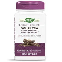 Nature's Way DGL Ultra 90 Chewable Tablets