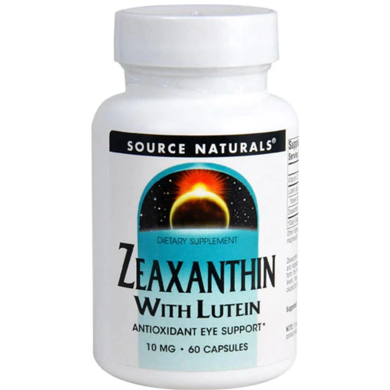 Source Naturals Zeaxanthin W/ Lutein 10mg 60 Capsules 1 Source Naturals Zeaxanthin W/ Lutein 10mg 60 Capsules