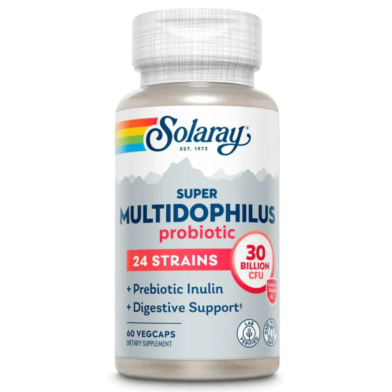 Solaray Super Multidophilus 30 Billion CFU 60ct 1 Solaray Super Multidophilus 30 Billion CFU 60ct
