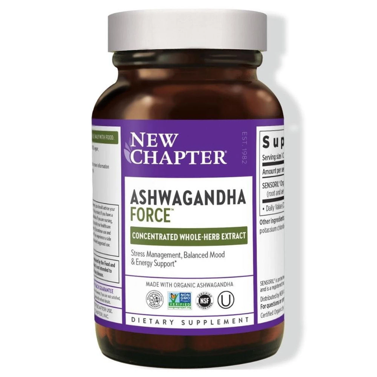 New Chapter Ashwagandha Force 60 Capsules 1 New Chapter Ashwagandha Force 60 Capsules
