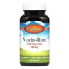 Carlson Niacin Time 500mg 100 Tablets