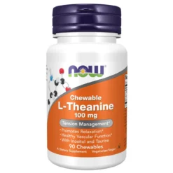 Now Foods L-Theanine 100mg 90 Lozenges