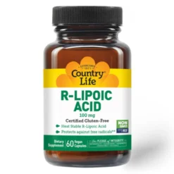 Country Life R-Lipoic Acid 100mg 60 Capsules