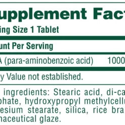 Nature's Plus PABA 1000mg 60 Tablets -Now Foods Store Untitleddesign 46 9bbf16ab cdd9 4cd4 88ba 11b71fe733ea 10503.1707419641