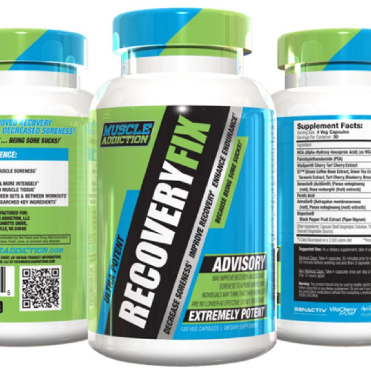 Muscle Addiction Recovery Fix 120 Capsules 3 Muscle Addiction Recovery Fix 120 Capsules - Image 3