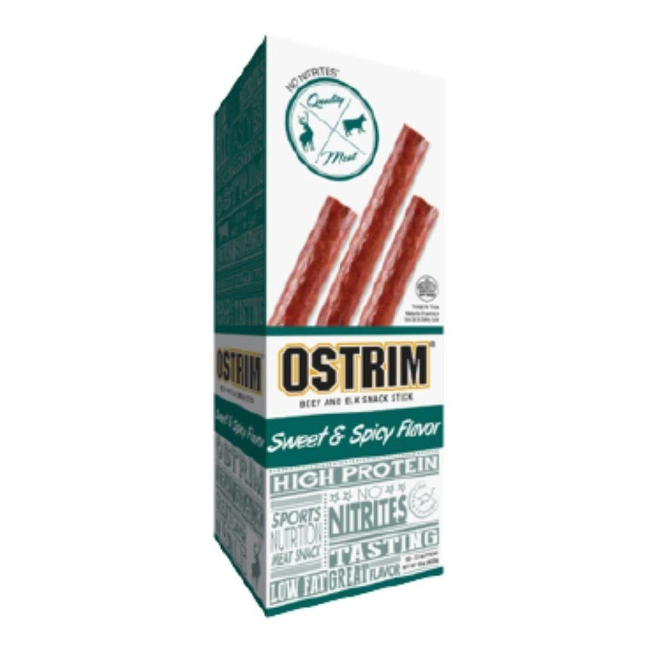 Ostrim Beef & Selk Jerky Sticks 10 Sticks 2 Ostrim Beef & Selk Jerky Sticks 10 Sticks - Image 2