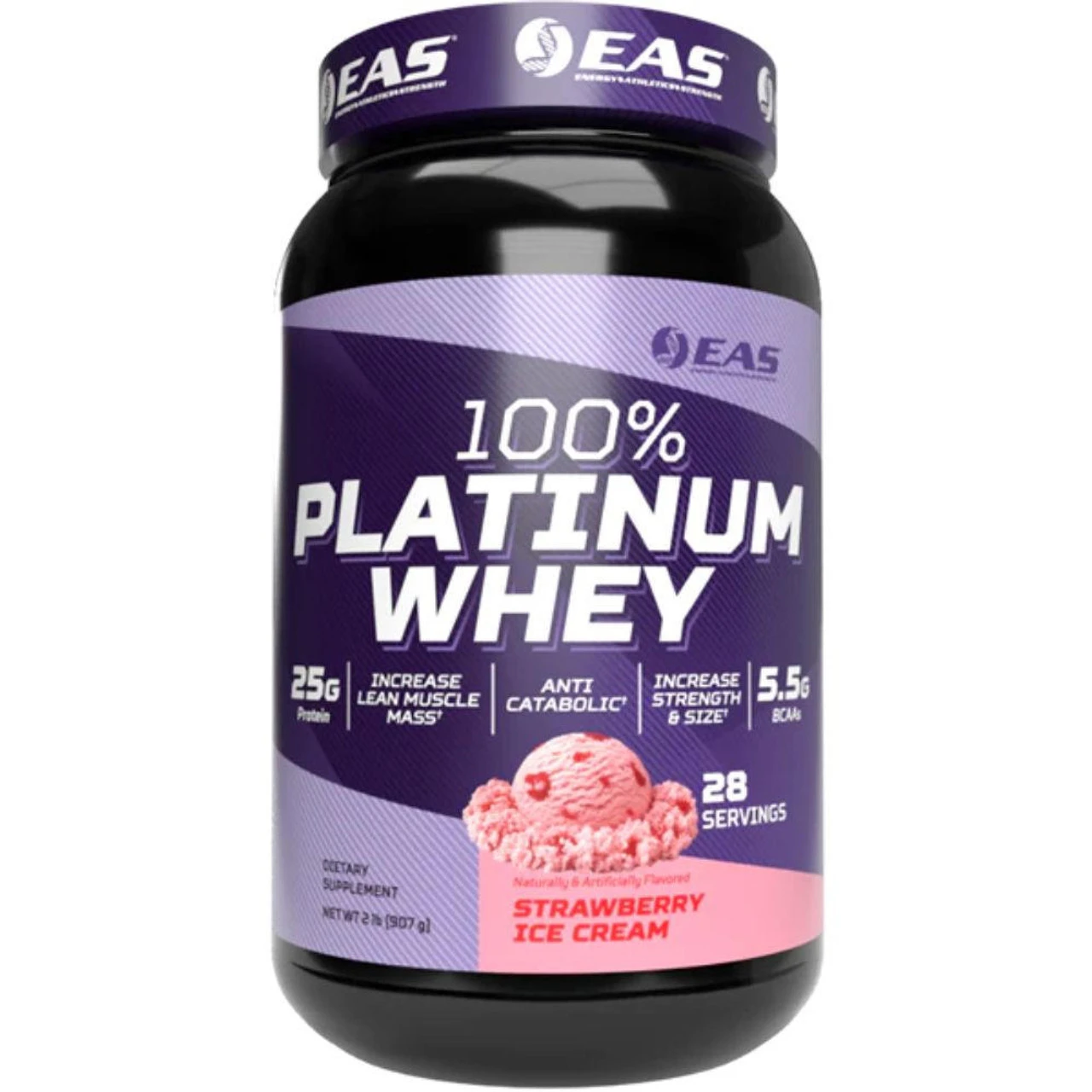 EAS 100% Platinum Whey Protein 2lbs 4 EAS 100% Platinum Whey Protein 2lbs - Image 4