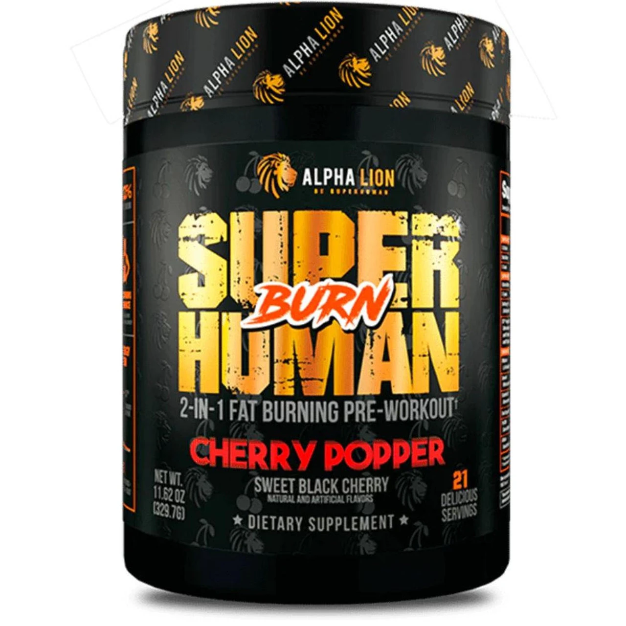 Alpha Lion SuperHuman Burn 21 Servings 2 Alpha Lion SuperHuman Burn 21 Servings - Image 2