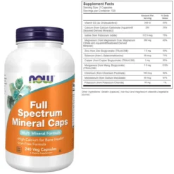 Now Foods Full Spectrum Mineral Caps 240 Capsules -Now Foods Store Untitleddesign 4 706a27f5 fdd4 41c9 9905 5d43480aeb9a 57650.1702143342