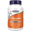 Now Foods L-Tyrosine 500mg 120 Capsules