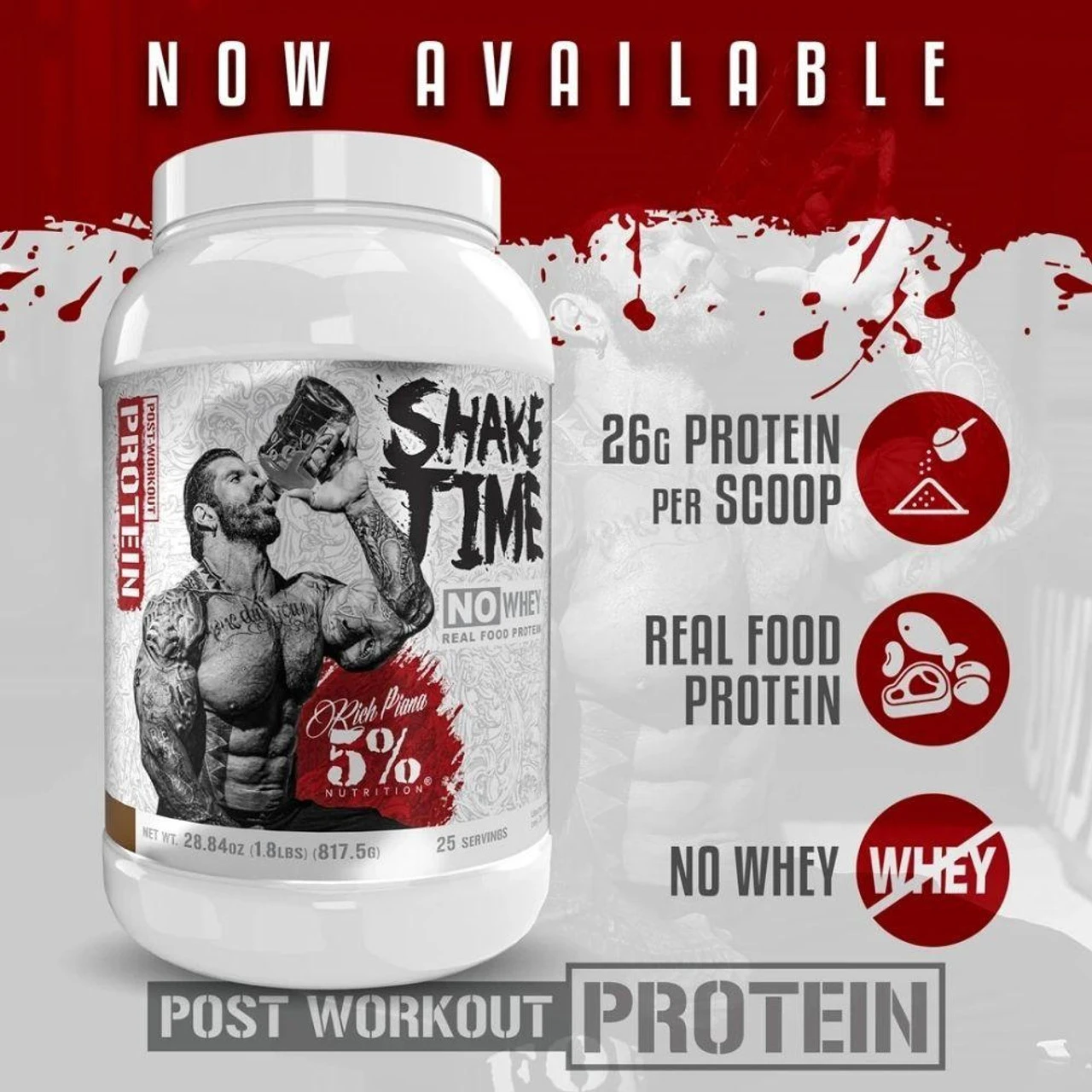 5% Nutrition Shake Time 25 Servings 5 5% Nutrition Shake Time 25 Servings - Image 5