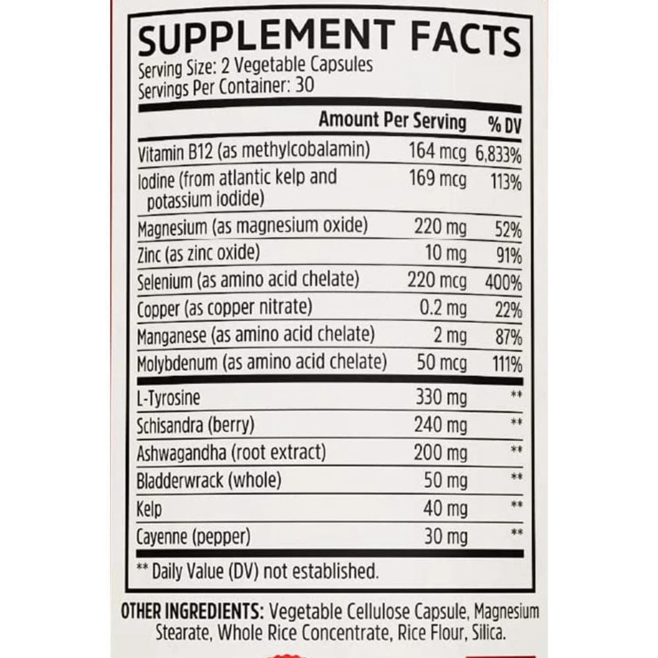 ZHOU Thyroid Support 60 Capsules 4 ZHOU Thyroid Support 60 Capsules - Image 4