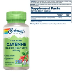 Solaray Cayenne 450mg (100,000 Heat Unit) 100 Capsules -Now Foods Store Untitleddesign 56 2b4ad5ec 6d8b 4d18 906f 3b1369963eac 55734.1707419659