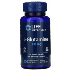 Life Extension L-Glutamine 500mg 100 Caps