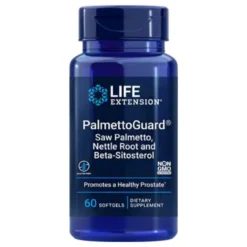 Life Extension PalmettoGuard Saw Palmetto/Nettle Root & Beta-Sitosterol 60 Softgels