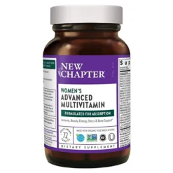 New Chapter Women's Advanced Multi 72 Tablets