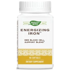 Enzymatic Therapy Energizing Iron 90 Softgels