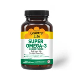 Country Life Super Omega 3 60 Softgels