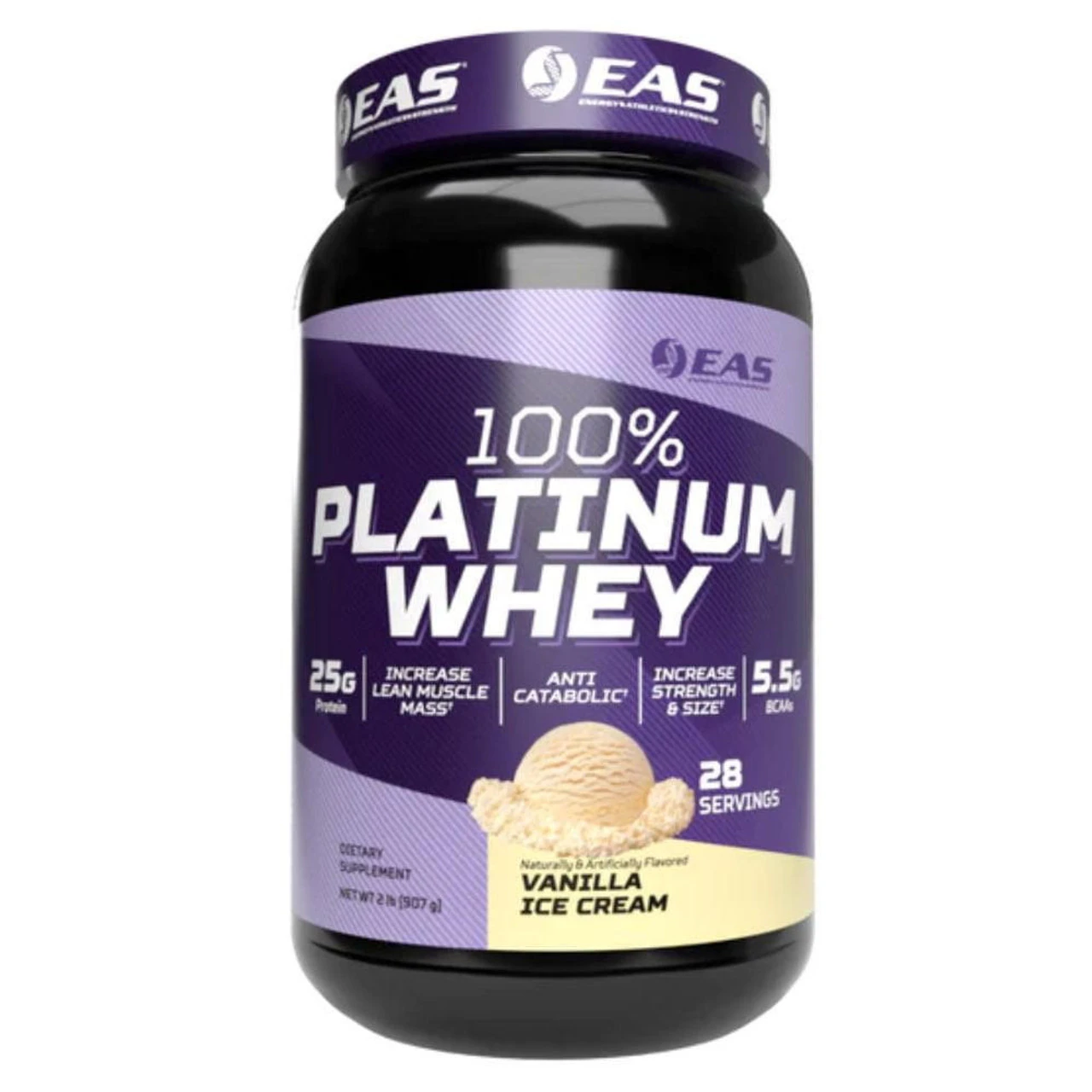 EAS 100% Platinum Whey Protein 2lbs 5 EAS 100% Platinum Whey Protein 2lbs - Image 5