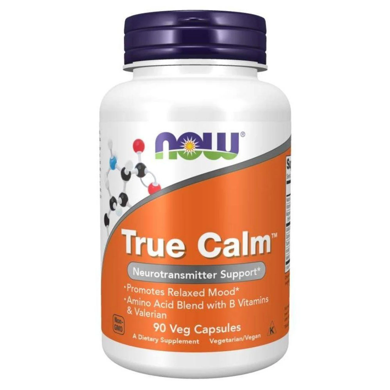 Now Foods True Calm Amino Relaxer 90 Capsules 1 Now Foods True Calm Amino Relaxer 90 Capsules