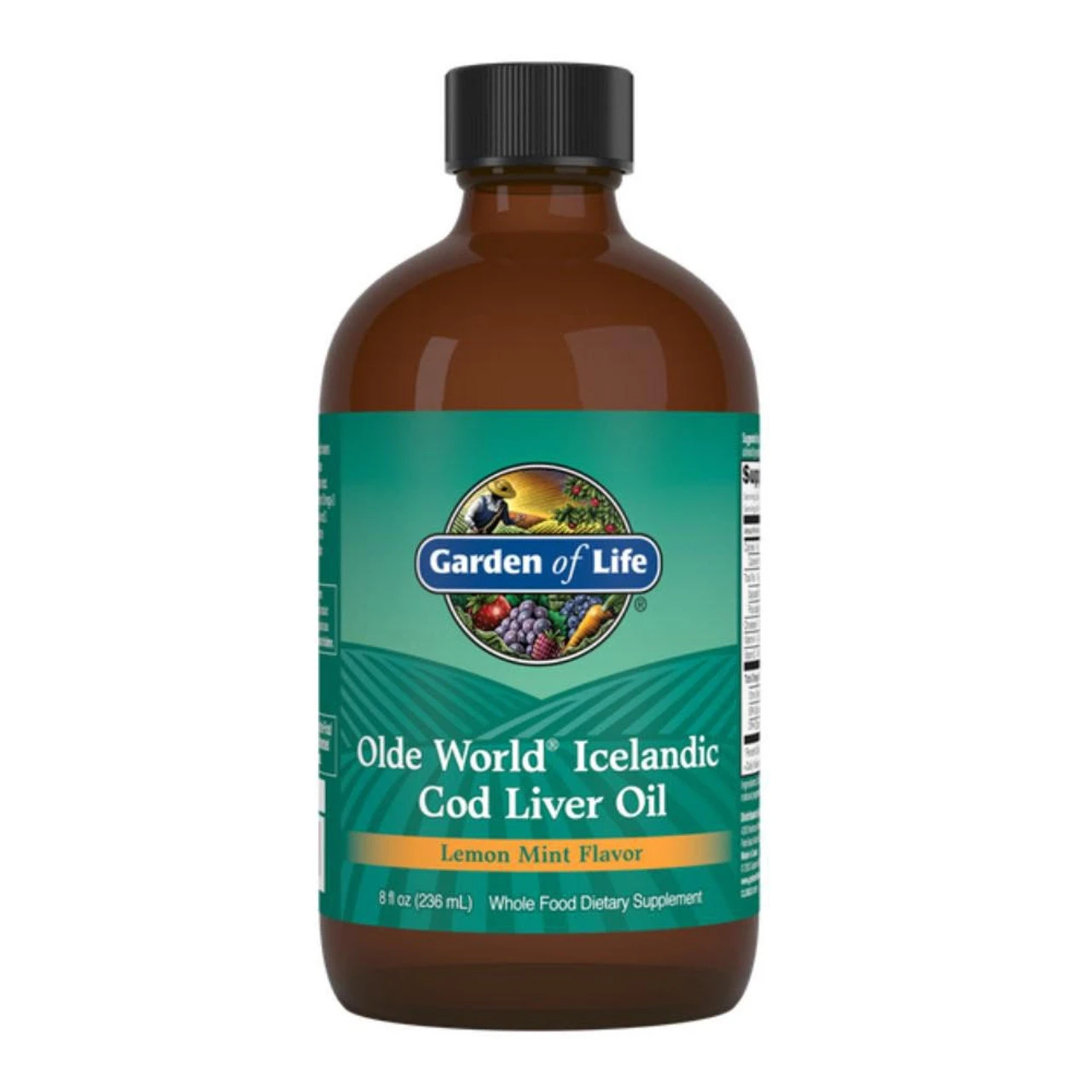 Garden Of Life Olde World Icelandic Cod Liver Oil 8oz 2 Garden Of Life Olde World Icelandic Cod Liver Oil 8oz - Image 2