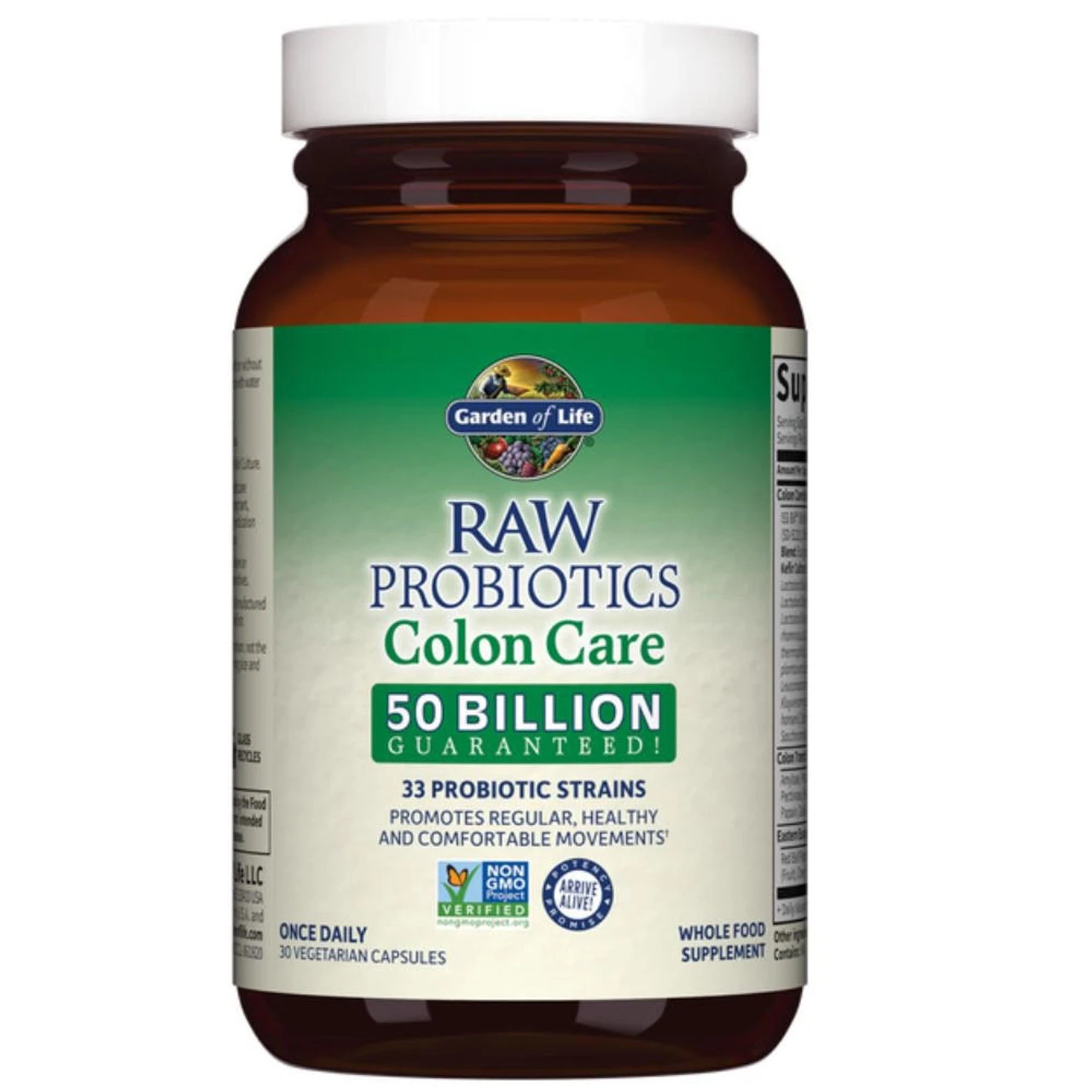 Garden Of Life Raw Probiotics Colon Care 30 Capsules 3 Garden Of Life Raw Probiotics Colon Care 30 Capsules - Image 3