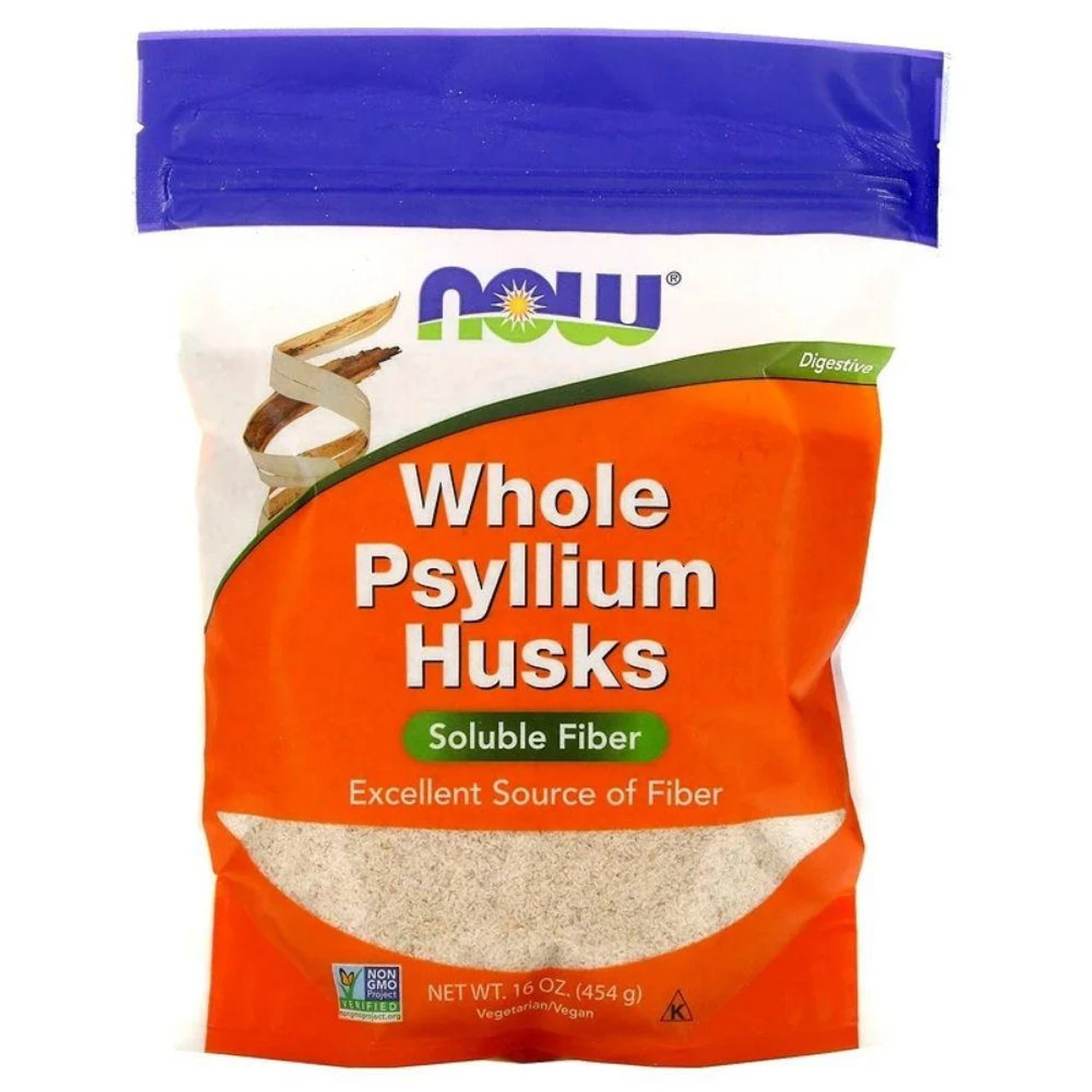 Now Foods Psyllium Husk Whole 1LB 1 Now Foods Psyllium Husk Whole 1LB