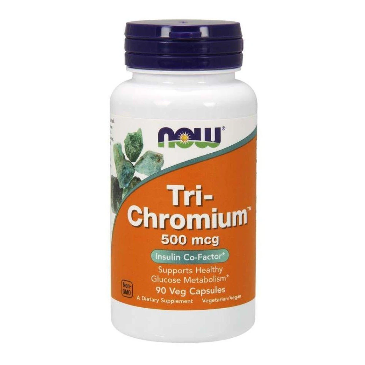 Now Foods Tri-Chromium 500 Mcg 90 Vegetable Capsules 1 Now Foods Tri-Chromium 500 Mcg 90 Vegetable Capsules