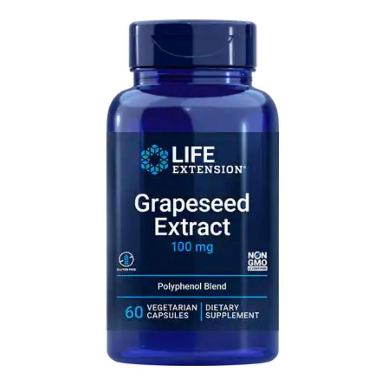 Life Extension Grapeseed Extract With Resveratrol And Pterostilbene 100 Mg, 60 Vegecaps 1 Life Extension Grapeseed Extract With Resveratrol And Pterostilbene 100 Mg, 60 Vegecaps